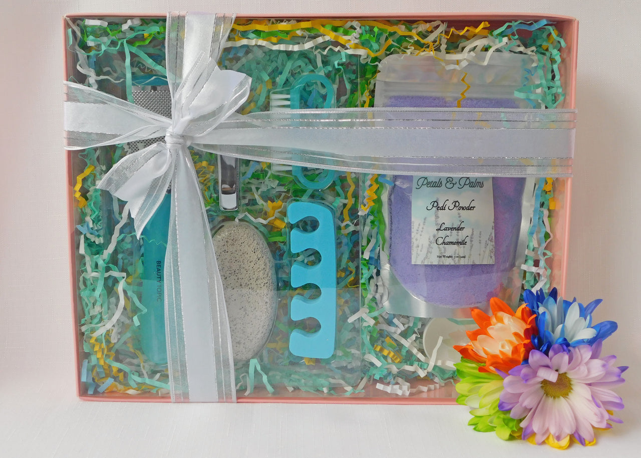 Pedicure Gift Box - Petals & Palms